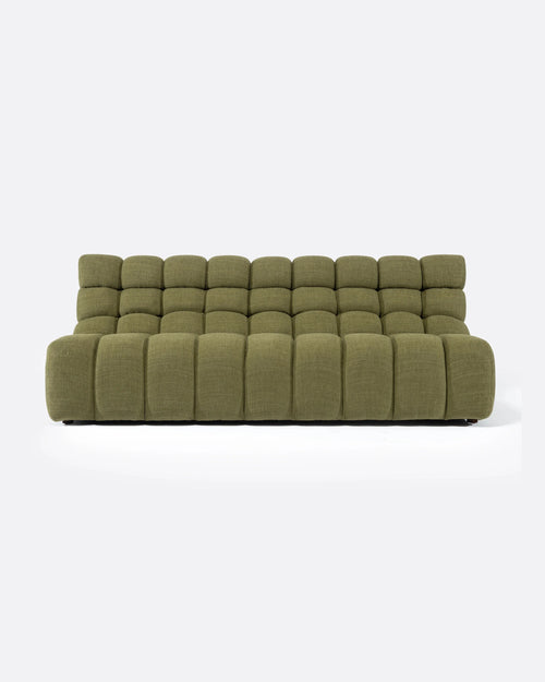 Canapé modulable CHOPIN 4 places en oléfine recyclée 215 x 93 x 78 cm en couleur mousse