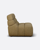 Sofá modular de exterior CHOPIN 1 plaza de olefina reciclada 89 x 93 x 78 cm en color arena (Sand)