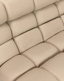 Sofá modular de exterior CHOPIN 2/3 plazas de olefina reciclada 190 x 93 x 78 cm en color natural
