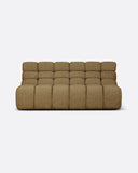 Sofá modular de exterior CHOPIN 2/3 plazas de olefina reciclada 190 x 93 x 78 cm en color arena (Sand)