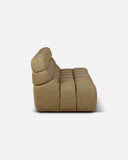 Sofá modular de exterior CHOPIN 2/3 plazas de olefina reciclada 190 x 93 x 78 cm en color arena (Sand)