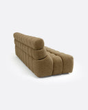 Sofá modular de exterior CHOPIN 4 plazas de olefina reciclada 215 x 93 x 78 cm en color arena (Sand)