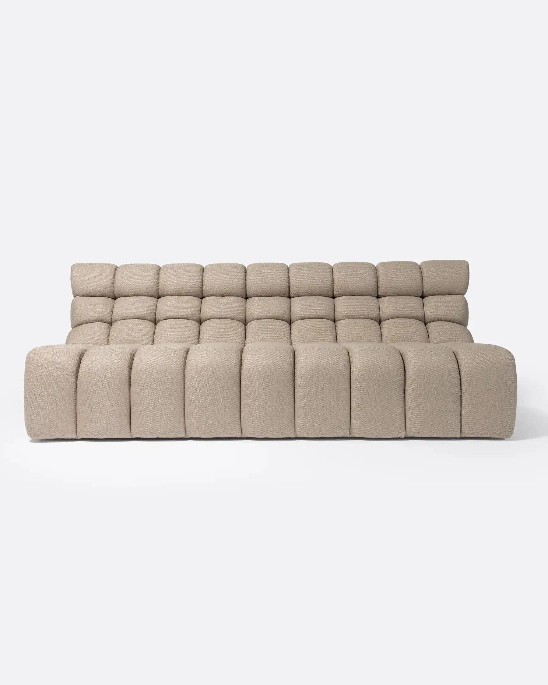 Prefab Colour CHOPIN 4-seater modular outdoor sofa in recycled olefin 215 x 93 x 78 ...
