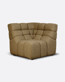 Sofá modular de exterior CHOPIN rinconero de olefina reciclada 93 x 93 x 78 cm en color arena (Sand)