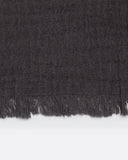 Toalla NADU de algodón reciclado 200 x 100 cm en color gris antracita