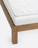 Topper de tumbona STRAKS 200 x 70 x 3 cm en color blanco